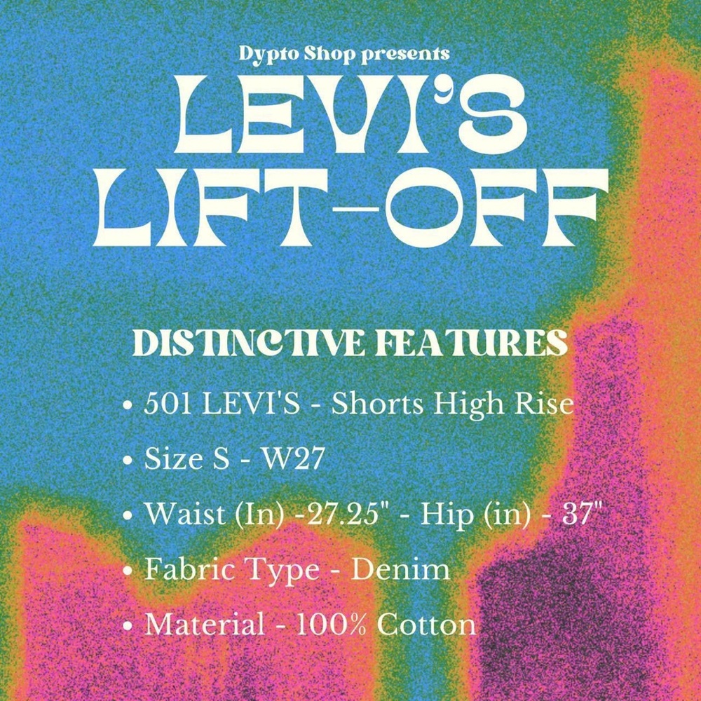 501 LEVI’S Short High Rise - Picture 4 of 4
